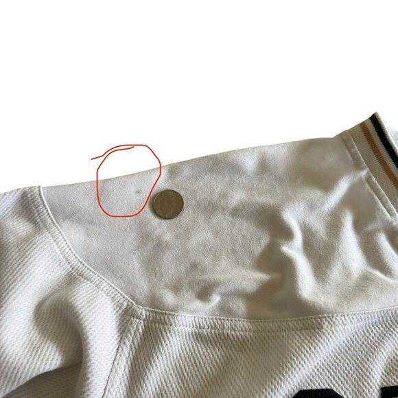 Vintage New Orleans Saints NFL Pullover Jersey Size XL V-Neck Long Sleeve - Picture 9 of 13